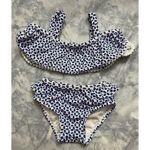 Janie and Jack Baby Girl Two Piece Swimsuit, Size 3-6 months